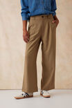 Pleat Front Pant, BISCUIT - alternate image 4