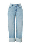 Relaxed Cuff Jean, LIGHT VINTAGE BLUE - alternate image 2