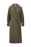 Classic Trench Coat, MILITARY GREEN - alternate image 2
