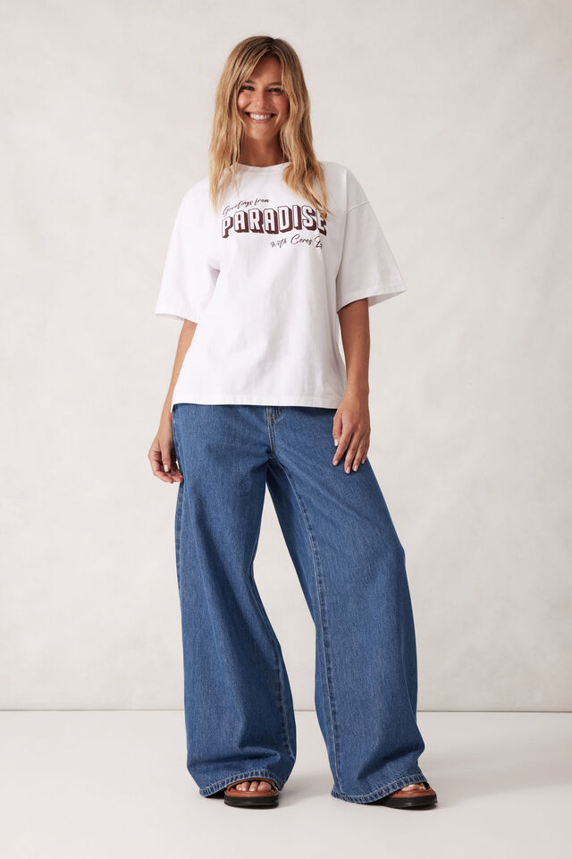 Tully Boyfriend Tee, CERES PARADISE PORT