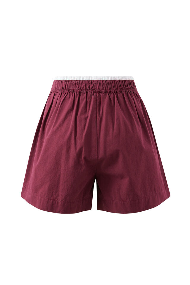 Mila Short, BURGUNDY