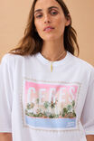 Liv Oversized Tee, WHITE/CERES HOLIDAY STAMP - alternate image 4