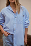 Peta Oversized Shirt, SKY BLUE - alternate image 6