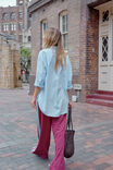 Peta Oversized Shirt, CHINA BLUE - alternate image 7