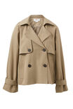Short Trench Coat, SUMMER TAUPE - alternate image 2