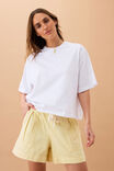 Darcy Relaxed Everyday Short, WASHED BUTTER - alternate image 6