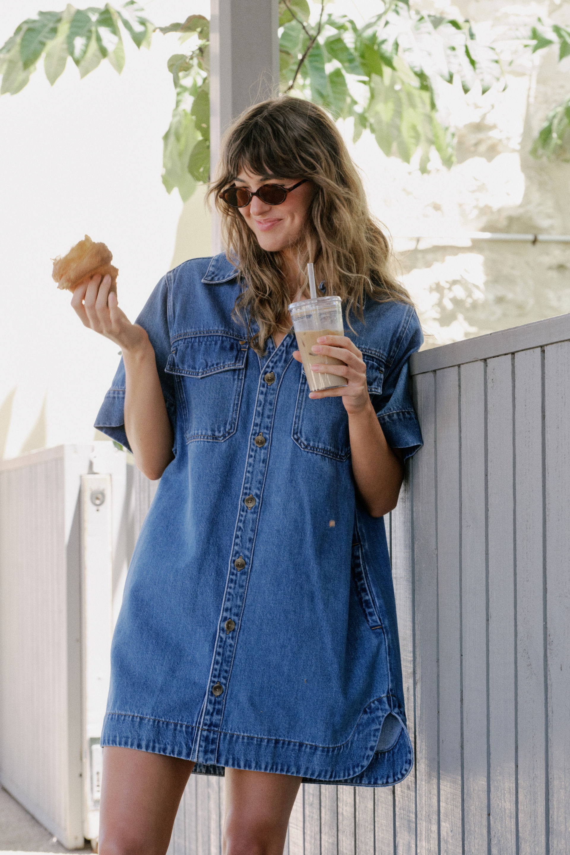 Denim shirt dresses discount