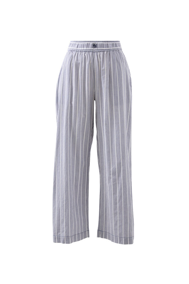 The Lounge Pant, COLLEGE BLUE LADDER STRIPE