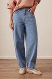 Leah Tapered Barrel Jean, VINTAGE BLUE - alternate image 1