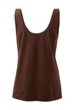 Bloom Slouchy Scoop Tank, CHOCOLATE - alternate image 3