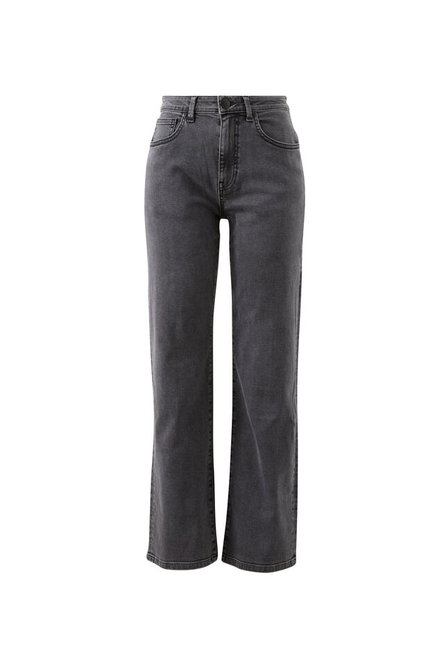 Sydney Straight Leg Jean, WASHED BLACK