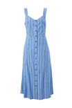 Strappy Placket Dress, OXFORD BLUE WHITE TWIN STRIPE - alternate image 2