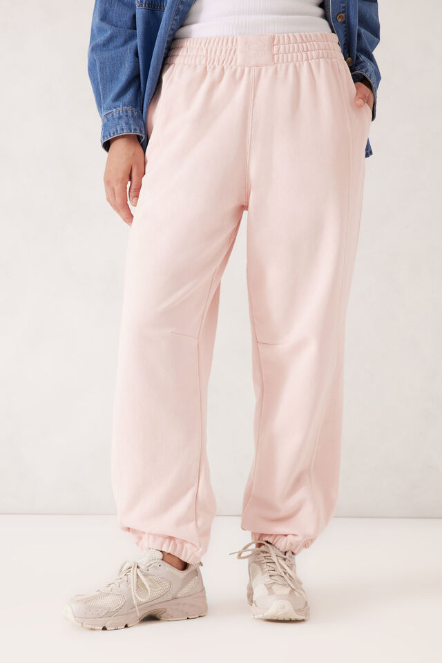 Seamed Trackpant, SHELL PINK