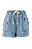Darcy Relaxed Everyday Short, WASHED VINTAGE BLUE - example image 2