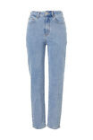 Straight Jean In Organic Cotton, VINTAGE BLUE - alternate image 2