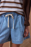 Darcy Relaxed Everyday Short, MID BLUE WASH - alternate image 6