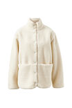 Teddy Jacket, MARSHMALLOW - alternate image 2