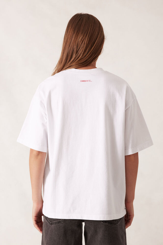 Ceres X Bhf Love Tee, AMORE WHITE