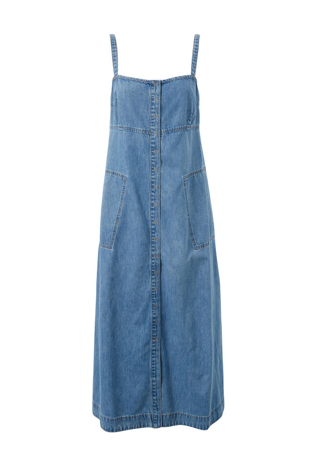 Denim Beach Dress, WORN BLUE