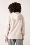 Raglan Half Zip Hoodie, ALMOND - alternate image 3