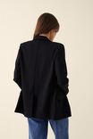 Ponte Longline Blazer With Ecovero™ Fibres, BLACK - alternate image 3