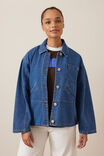 Ziggy Shacket, FRESH INDIGO - example image 6