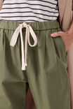 Baggy Everyday Pant With Organic Cotton, SOFT OLIVE - alternate image 4
