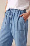 Relaxed Beach Pant, VINTAGE BLUE PINSTRIPE - alternate image 5