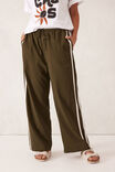 Relaxed Drawstring Pant, DEEP OLIVE - alternate image 4