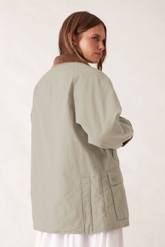 Barn Jacket, ASH GREEN
