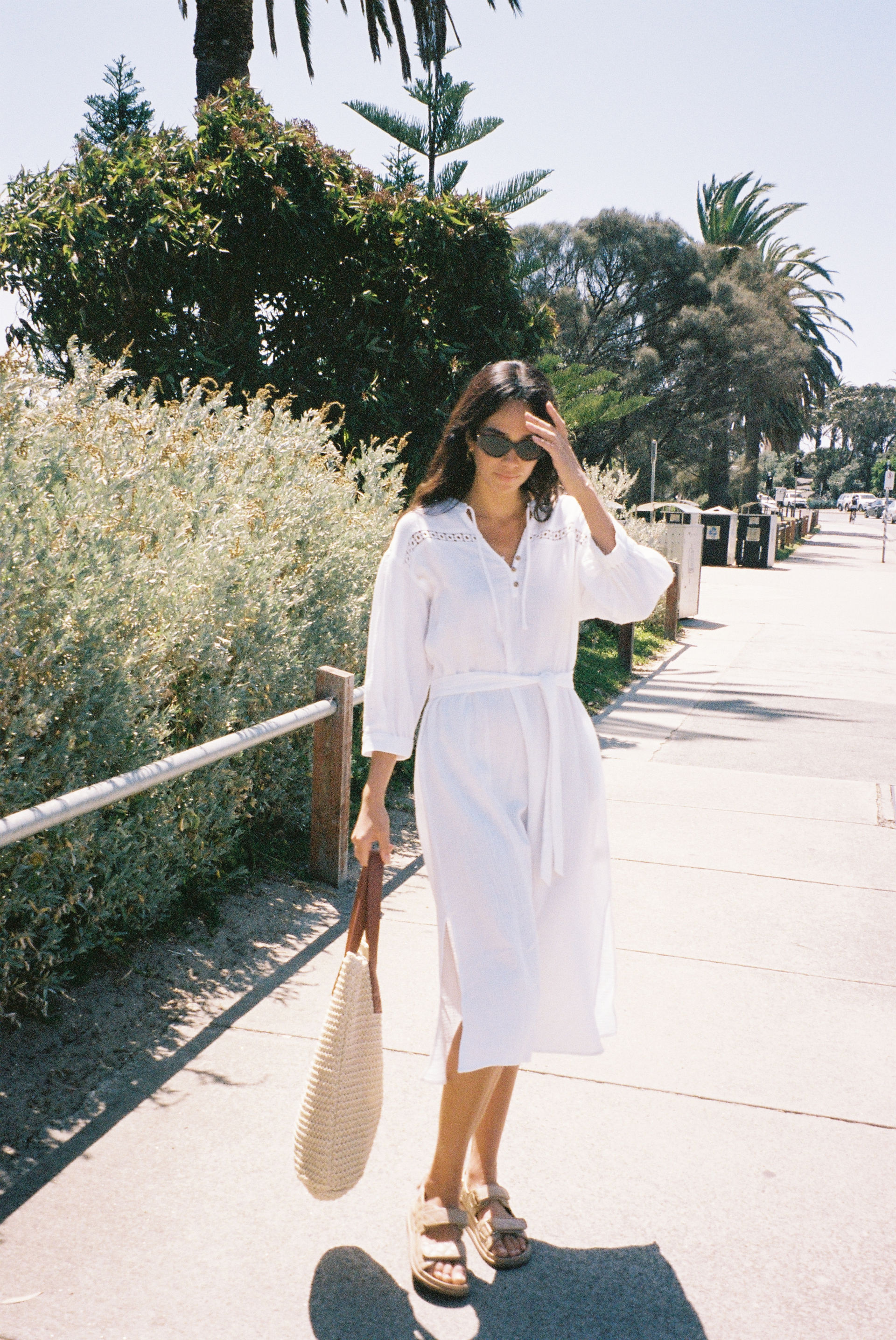Button Up Midi Dress
