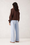 Gracie Relaxed Pin Tuck Trackpant, CHALK BLUE - alternate image 3