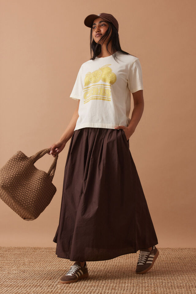 Stevie Slouchy Tee, SUMMER STONE/CERES CITRUS