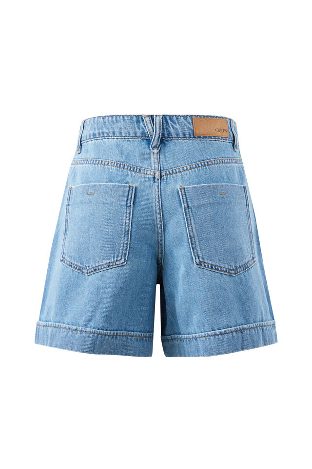 Juno Seamed Short, VINTAGE BLUE