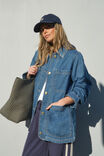 The Everyday Jacket, FRESH INDIGO - alternate image 1