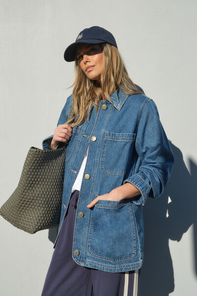 The Everyday Jacket, FRESH INDIGO