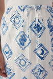 Bias Maxi Skirt, BLUE CAPRI - alternate image 7
