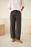 Demi Barrel Jean, FADED BLACK - example image 4