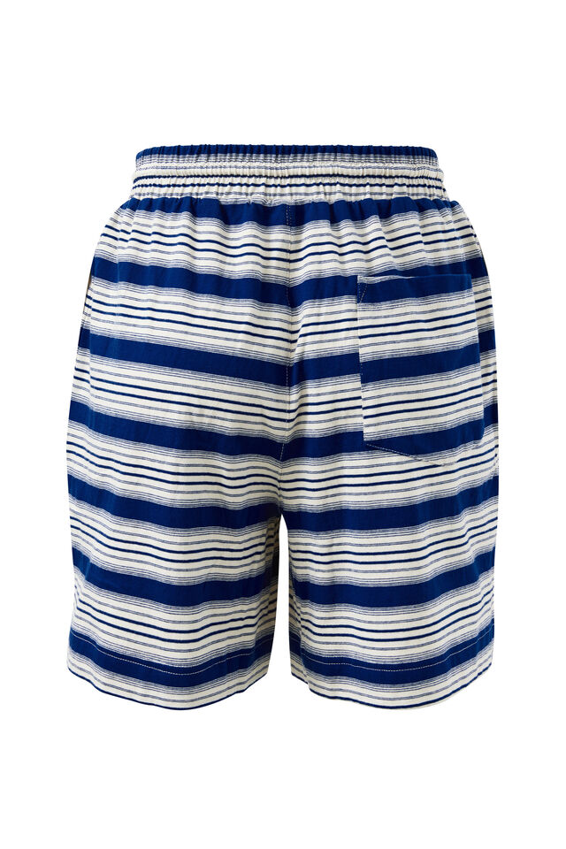 Marlowe Short, BUFF PRUSSIAN BLUE STRIPE