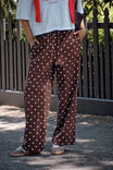 Resort Pant, CHOC POLKA DOT - alternate image 4