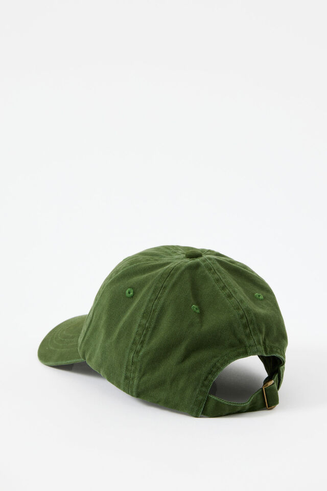 Pip Everyday Cap, BASIL/FRESH BLUE EMBROIDERY