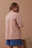 Ava Chore Shacket, WASHED PINK - alternate image 6