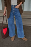 Evie Wide Leg Jean, FRESH INDIGO - alternate image 4