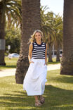 Stripe Knit Tank Jf, NEW NAVY/FRESH ECRU STRIPE - alternate image 5
