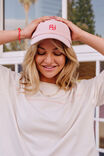 Select Colour: CHALK PINK/RED MONOGRAM EMBROIDERY