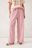 The Lounge Pant, HERITAGE RED BRIGHT WHITE STRIPE - alternate image 4
