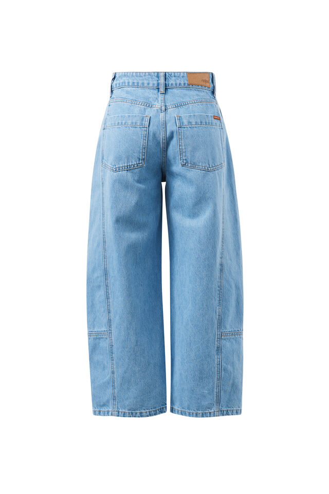 Demi Barrel Jean, VINTAGE BLUE