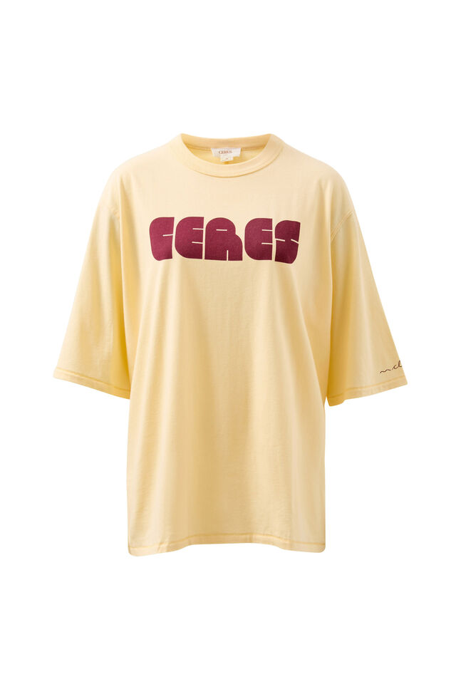 Liv Oversized Tee, SUNNY TINT/ CERES ABSTRACT