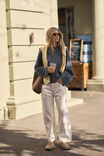 Beau Long Sleeve Slouchy Tee, HERITAGE NAVY/MARSHMALLOW STRIPE - alternate image 5