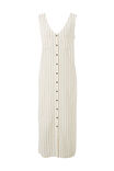Button Through Midi Shift Dress, PINSTRIPE - alternate image 2